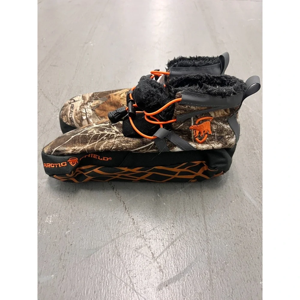 Arctic Shield Slippaz Slip-on Slippers Realtree‎ Edge Camo Fleece-Lined - Large